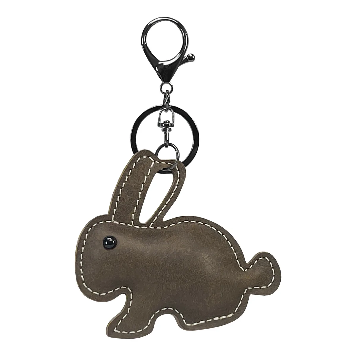 nouveau mignon en cuir de vache lapin porte-clés mini hommes et femmes sac à main pendentif à la mode porte-clés sac à bagages pièces accessoires