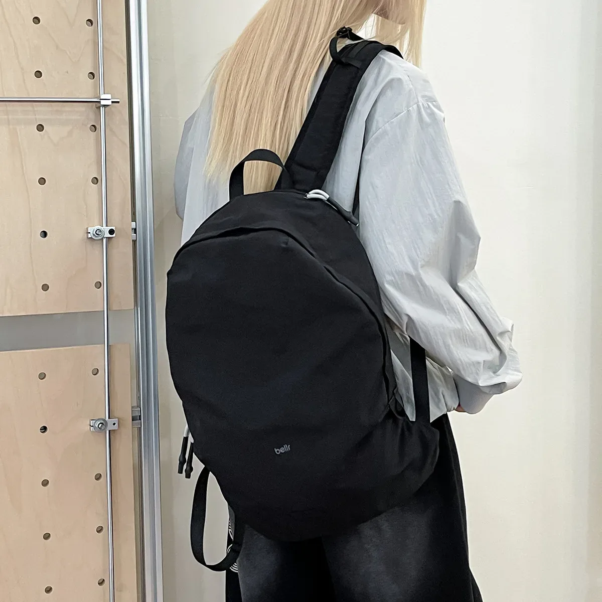 sac à dos unisexe grande capacité pour ordinateur portable, idéal pour le cyclisme et la randonnée, style urbain simple, en nylon – nouvelle collection printemps-été 2026