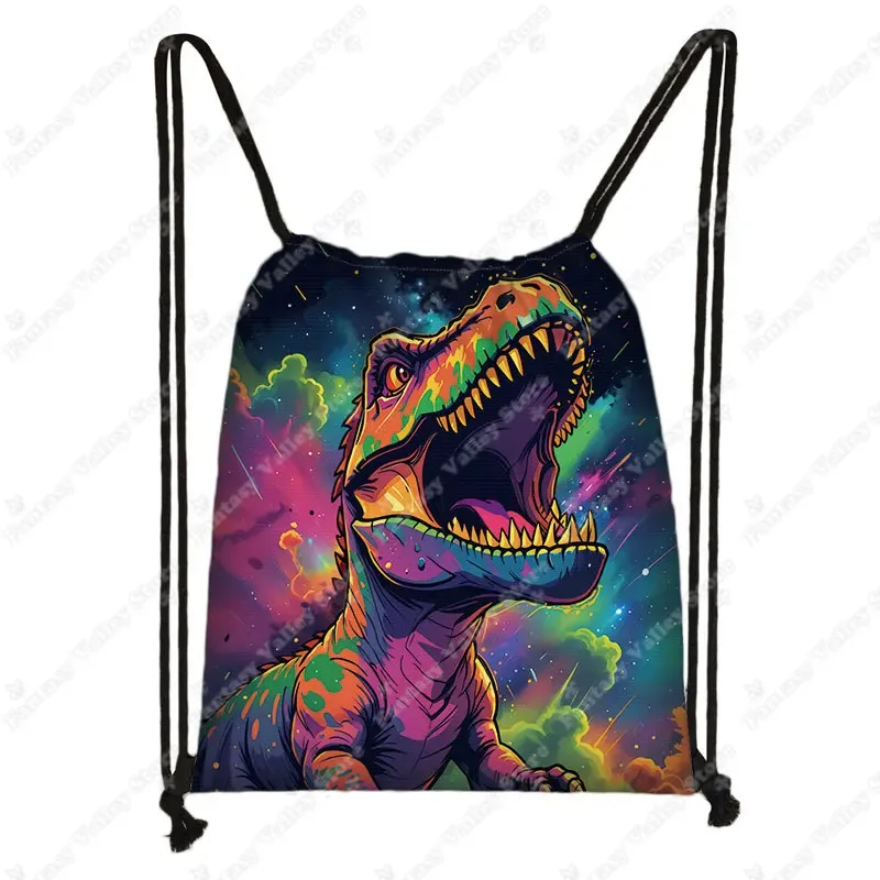 sac à dos de sport imprimé dinosaure pour adolescent, sac de jour, sac à dos, porte-chaussures, proximité, voyage, dessin animé, mignon, cadeau