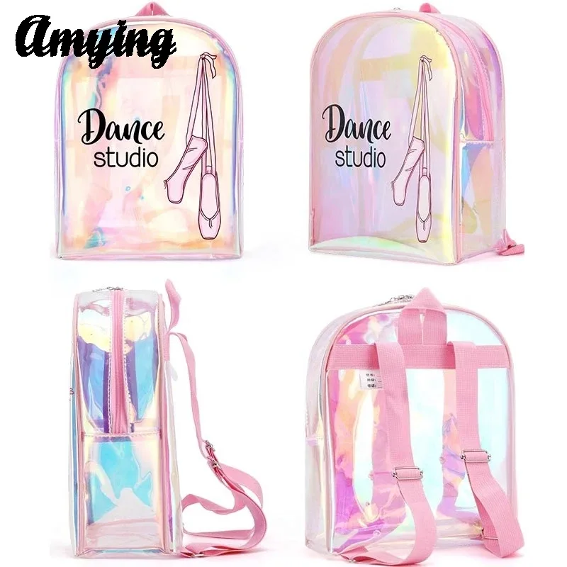fille bookbag enfants sac à dos enfant laser ballet latin yoga gymnase sport stockage sacs à dos étanche fwash gratuit et résistant à la saleté