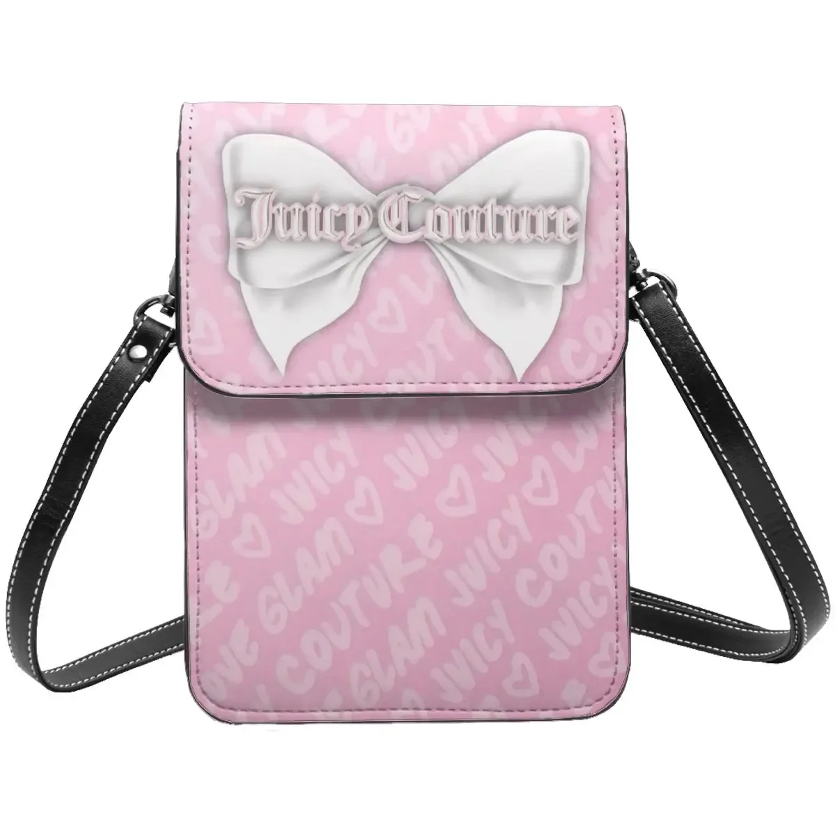 sacs à bandoulière pour femmes j-juicy-c-couture, portefeuilles, sac à main pour téléphone portable à écran tactile, sac à main en cuir souple avec sangle