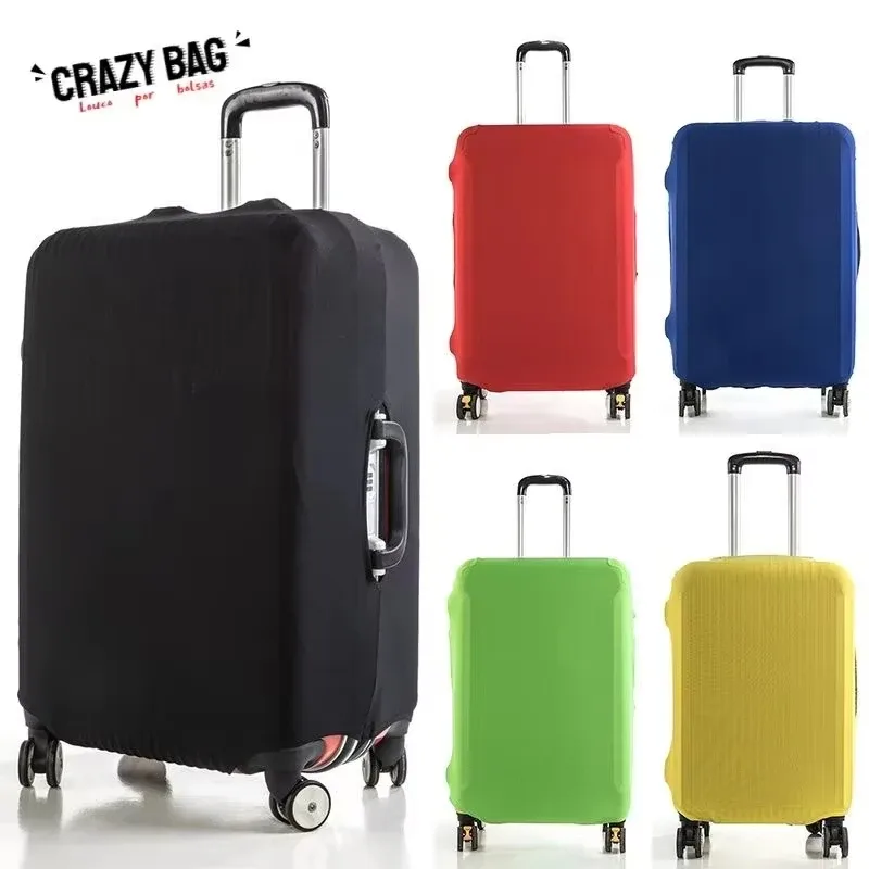 housse de protection élastique pour bagages de voyage, adaptée aux valises de 18 à 30 pouces, housse anti-poussière, accessoires de voyage