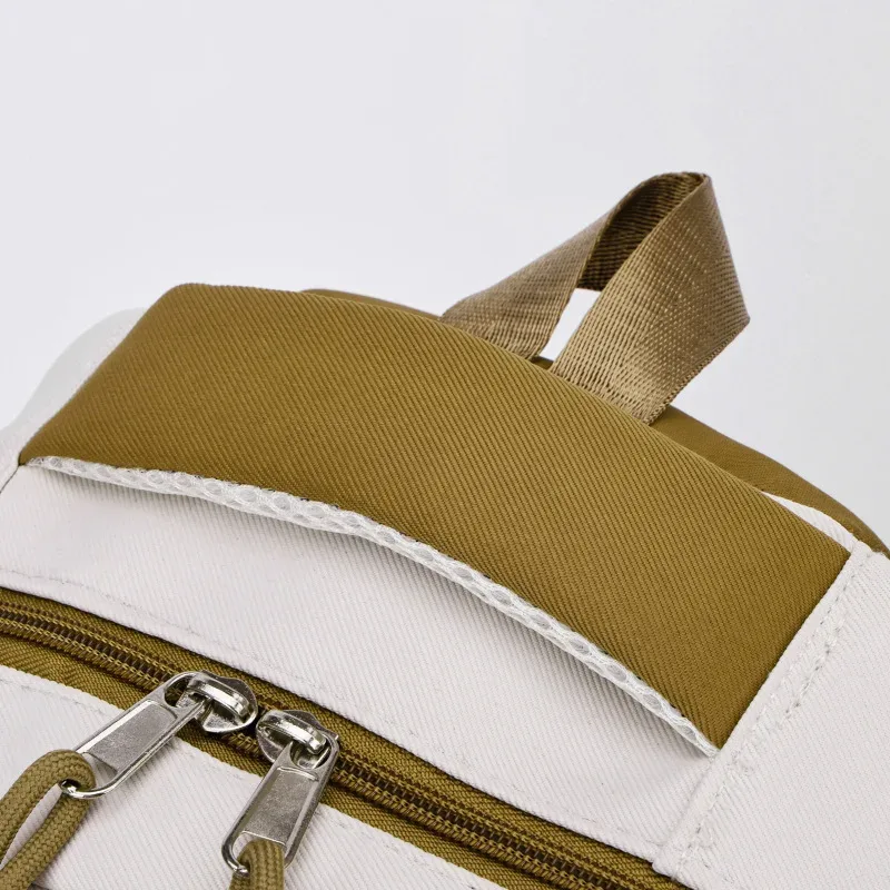 sac à dos unisexe de grande capacité pour étudiants, simple, pour ordinateur portable, en nylon, épais, double épaule, nouvelle collection 2026