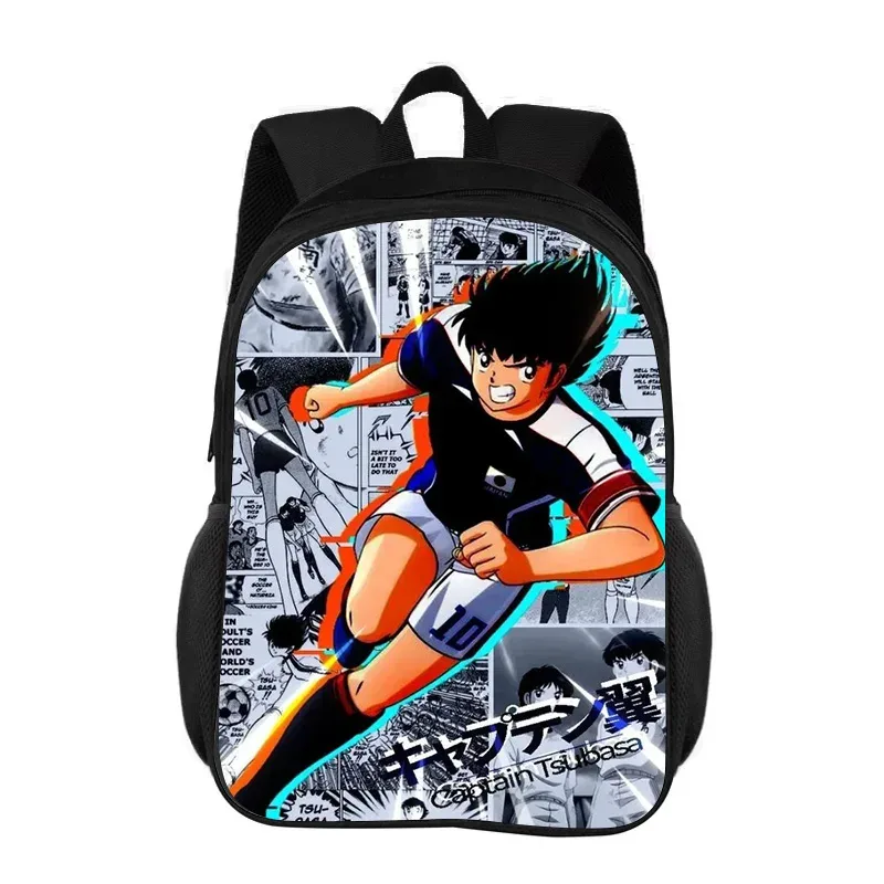 sac à dos captain tsubasa, durable, à la mode, avec fermeture éclair, grande capacité, meilleur cadeau d'anniversaire pour garçon et fille
