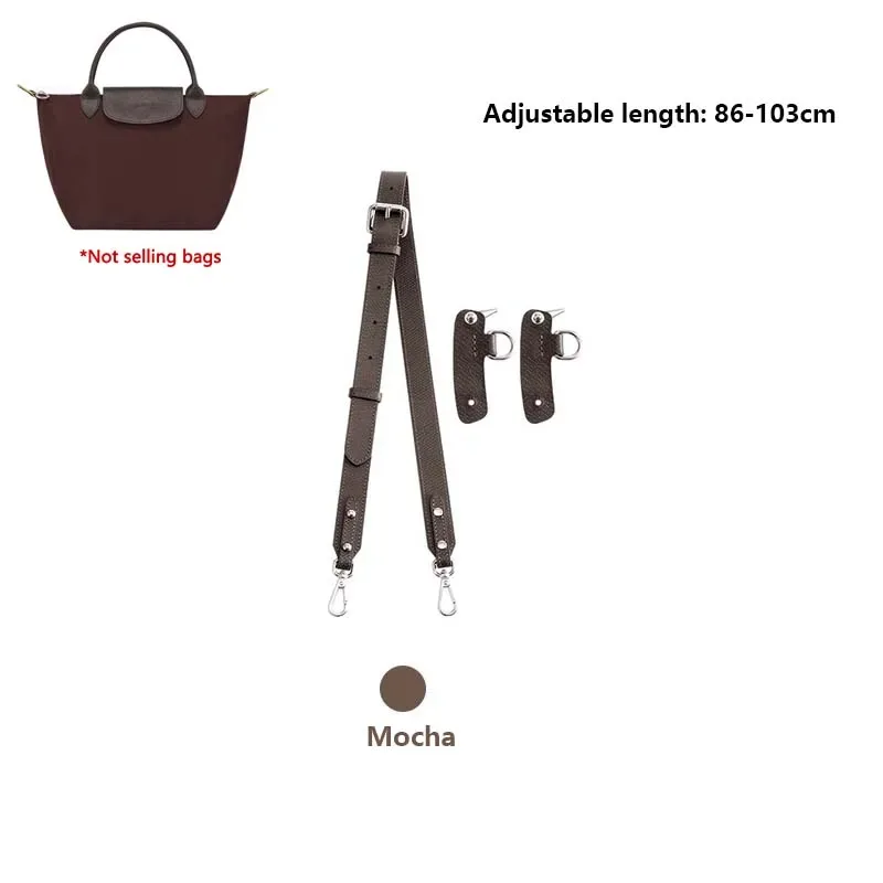 sangle de sac à bandoulière tendance pour la modification des petits sacs longchamp à poignée courte, sans perçage, accessoires de sac