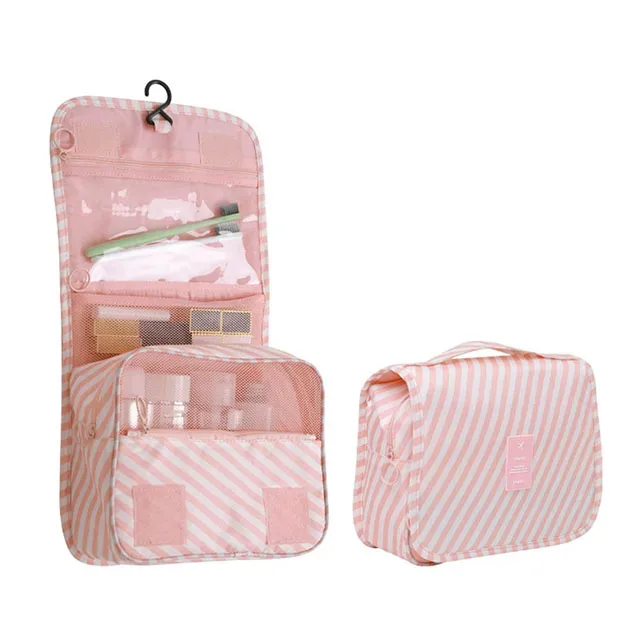 sac de maquillage de voyage, organisateur de produits de toilette étanche, nécessaire de haute qualité pour femmes, crochet de salle de bain, pochette de lavage, sac de rangement de maquillage à crochet