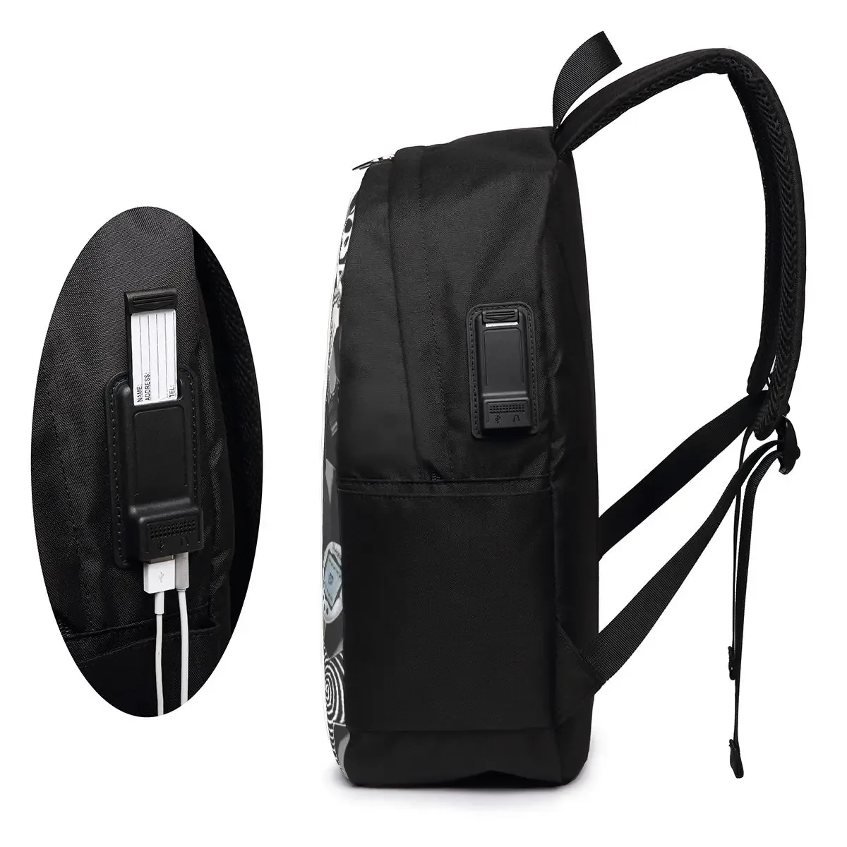 sac à dos tokio hotel emblem, sac de voyage pour ordinateur portable, sac d'école pour étudiants, sacs à bandoulière pour hommes et femmes