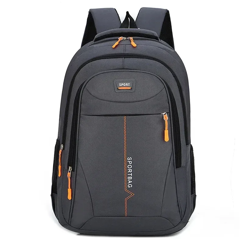 sacs d'école 14 pouces sacs à dos pour ordinateur portable imperméable en nylon 29l sac à bandoulière décontracté voyage adolescent hommes sac à dos mochila рюкзак