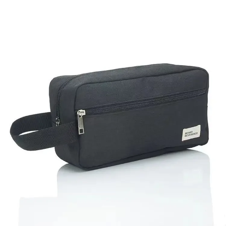 trousse de maquillage étanche pour hommes et femmes, trousse cosmétique de voyage, trousse de toilette, trousse de rangement en toile, sac à main pour poudres lavantes de beauté