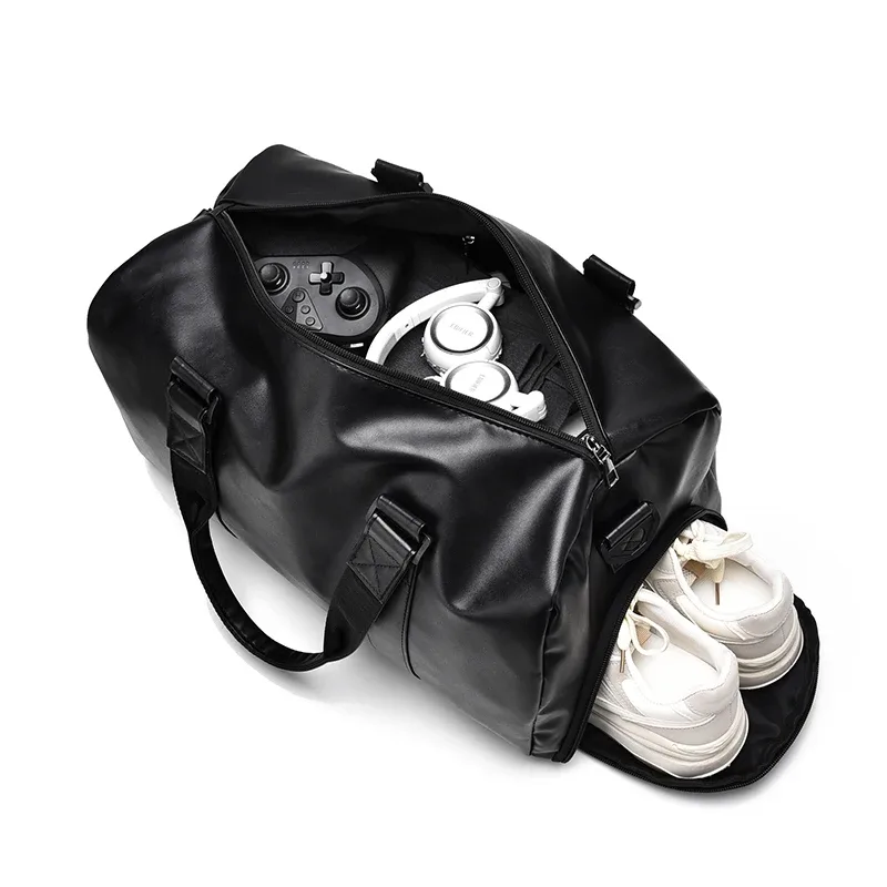 sac de voyage de grande capacité, sac de sport, séparation des humides et secs, compartiment à chaussures indépendant, adapté aux voyages, fitness, vacances week-end