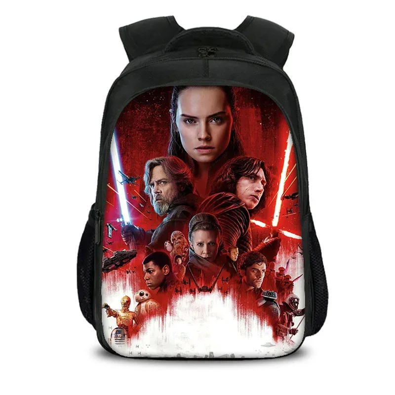 sac à dos star wars à double couche, style film, imprimé jeu, pour étudiants, garçons et filles, nouveau, à la mode et polyvalent
