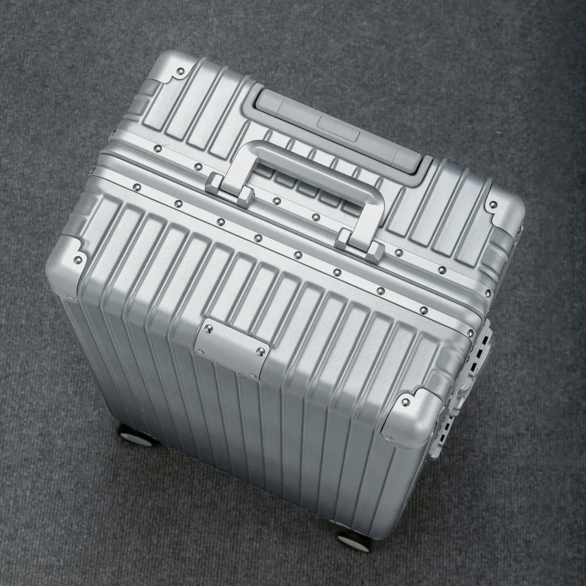 valise à roulettes 20/24/26/28 pouces, coque rigide en pc, avec cadre en aluminium, serrure tsa, valise de voyage à roulettes pivotantes