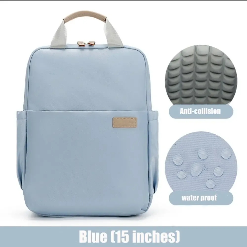 15-17 pouces sac à dos pour ordinateur portable antichoc étanche antichoc pochette d'ordinateur conception décontractée multi-fonction multi-fonction sac à dos