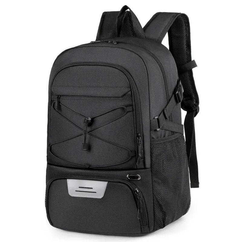 sac à dos de sport pour basket-ball 35l avec compartiment pour chaussures, sac de sport réfléchissant pour ordinateur portable 15,6 pouces pour hommes et femmes