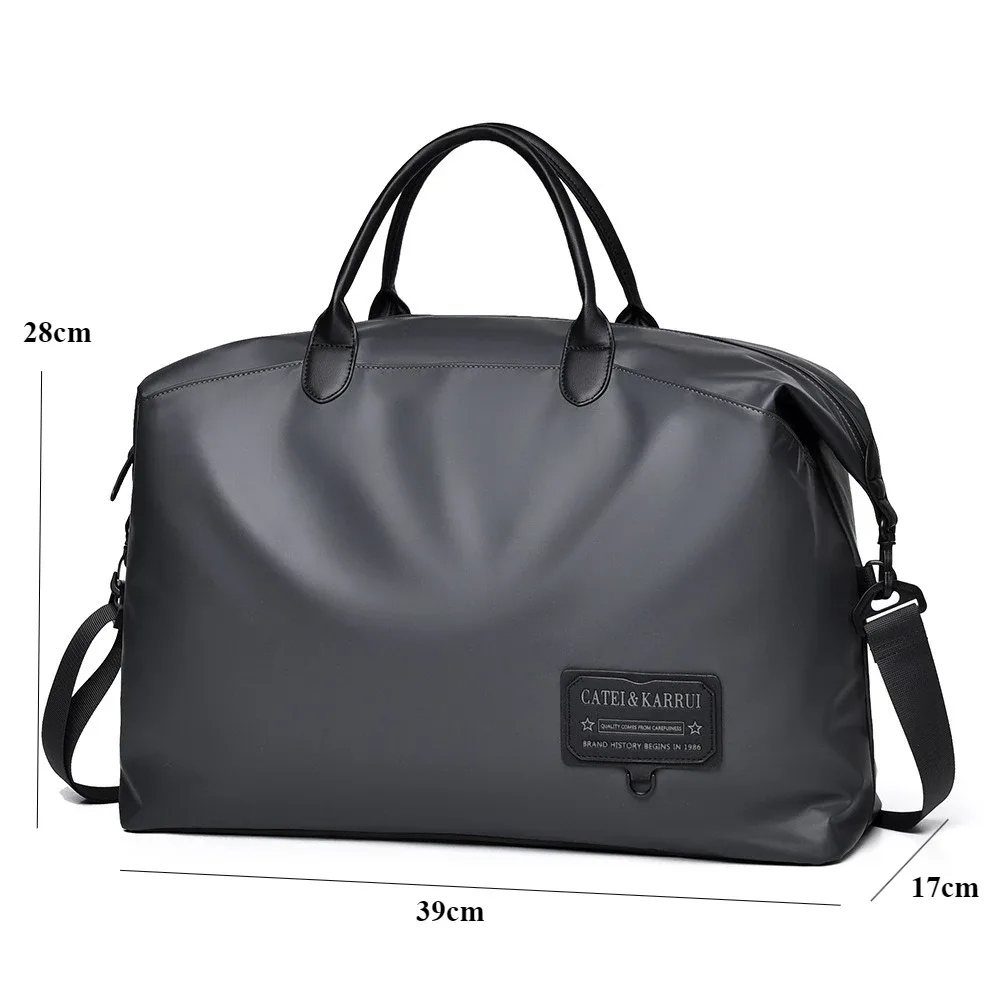 nouveau fourre-tout de voyage hommes sac à main oxford grande capacité sacs à main pour hommes porte-documents voyage sacs à bandoulière étanche sac de bagages de sport