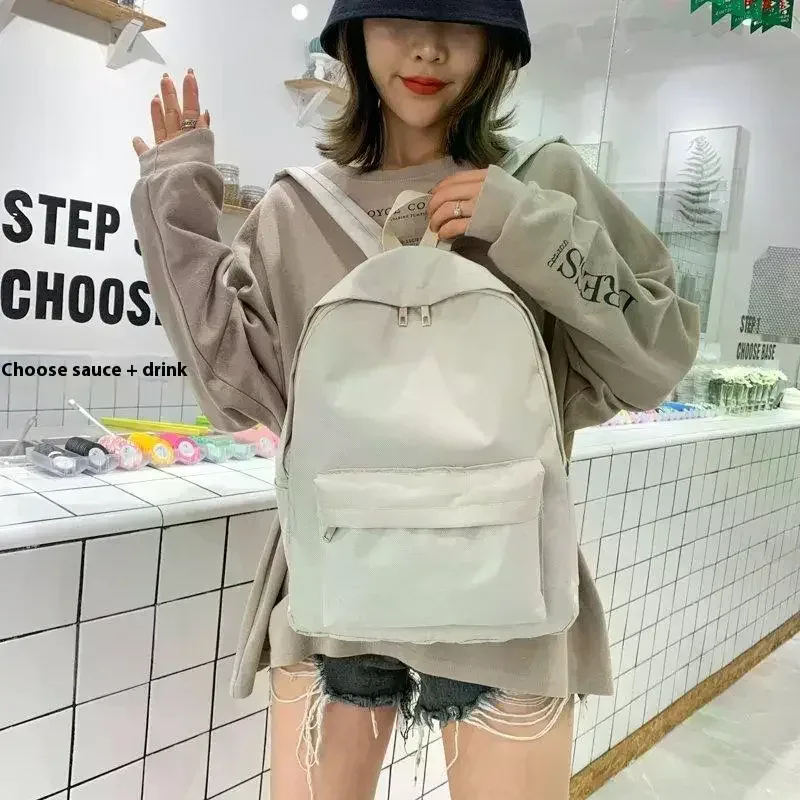 sac à dos simple et décontracté, grande capacité, sac d'école, voyage, déplacements, unisexe, sac à dos quotidien pour ordinateur portable, cadeaux d'anniversaire et de vacances