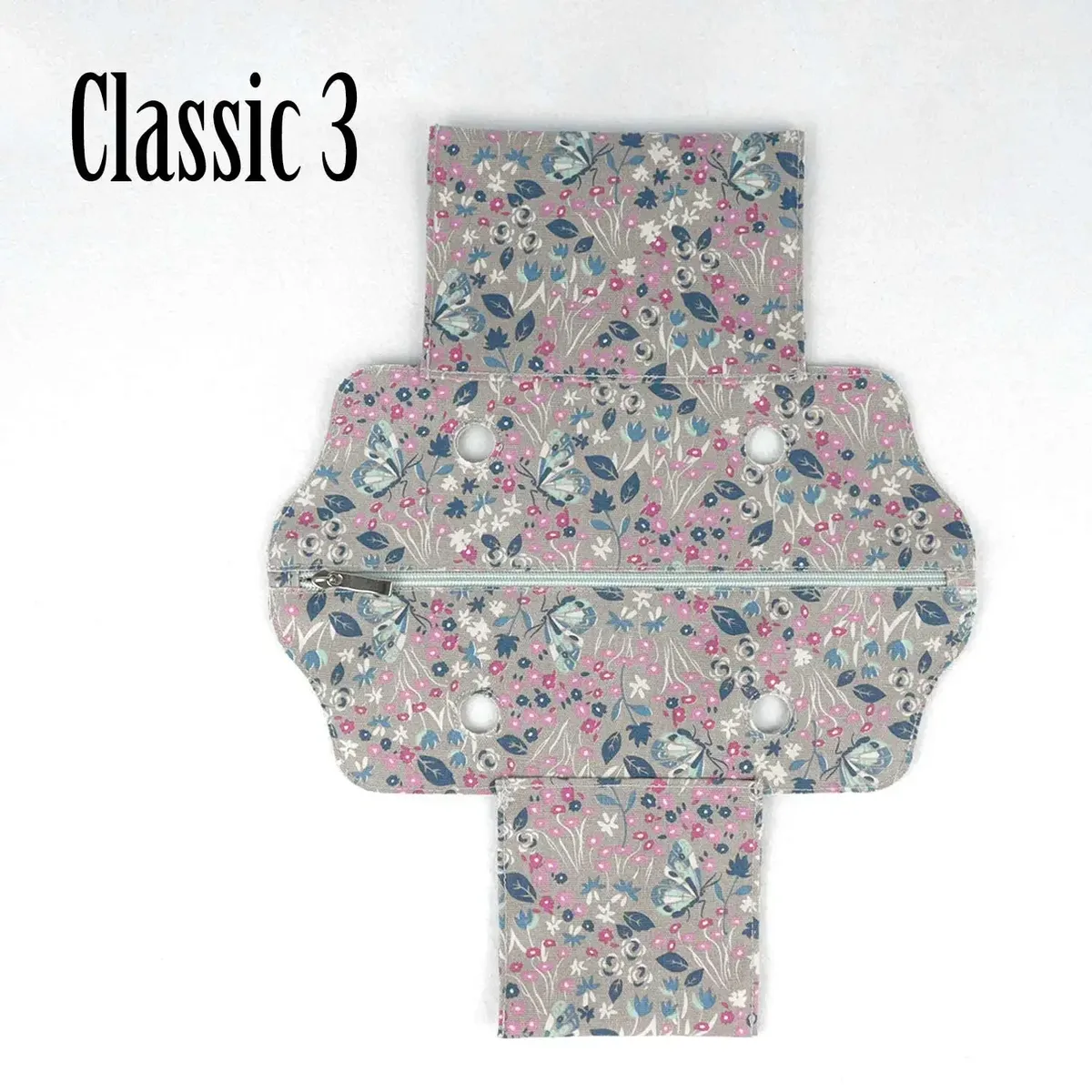 nouvel organisateur intérieur en tissu de toile à motifs floraux, grande capacité, pour sac obag classic standard mini, accessoire pour sac obag