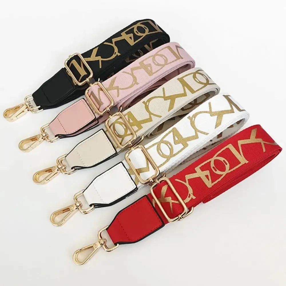accessoires de sacs 3.8cm de large, sangle de sac à bandoulière réglable et détachable, ceintures de remplacement en toile pour femmes