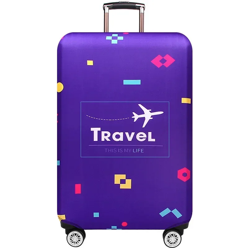 juste de protection artificiel astique pour valise de 18 à 32 pouces, couverture épaisse pour bagages de voyage