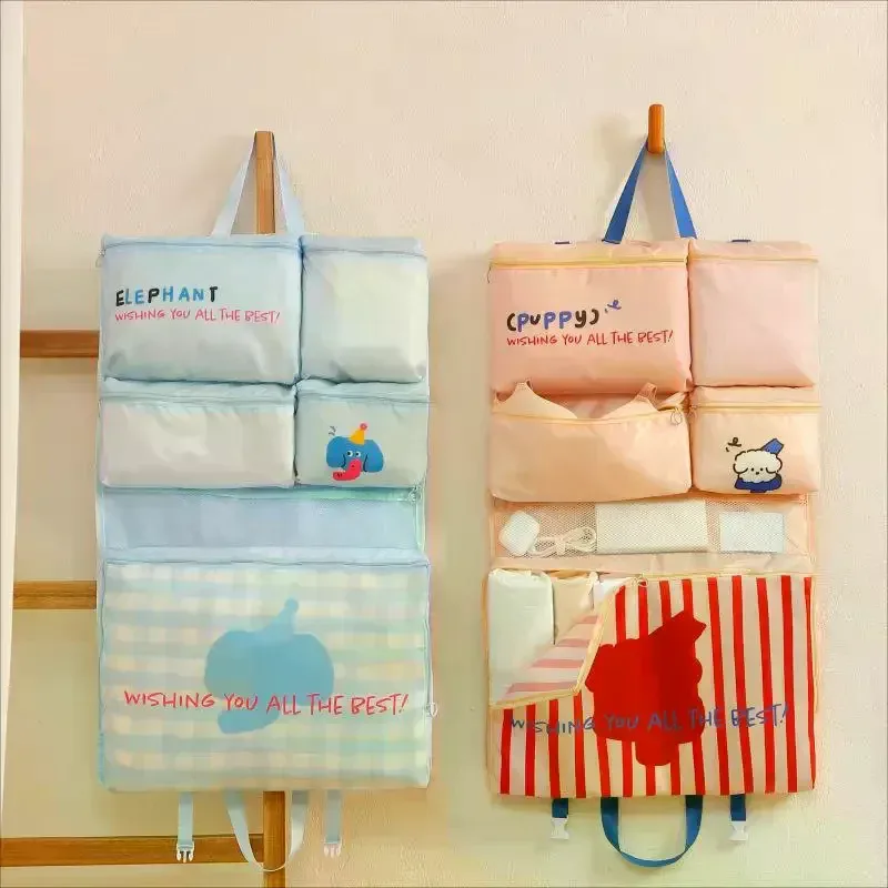 sac de rangement de voyage pliable, organisateur multifonctionnel portable suspendu et imperméable pour sous-vêtements et chaussettes