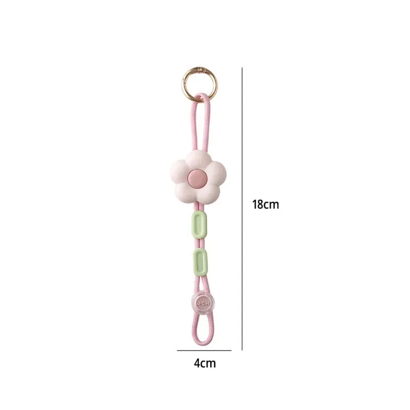clip de chapeau fleuri mignon pour sac à dos, support de chapeau élastique anti-perte avec mousqueton pour les activités de voyage et de plein air, accroche-sac polyvalent