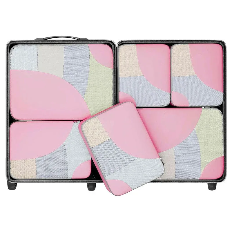 ensemble de 6 cubes de rangement pour vêtements et chaussures, sacs de voyage légers, accessoires de voyage pour valises et bagages