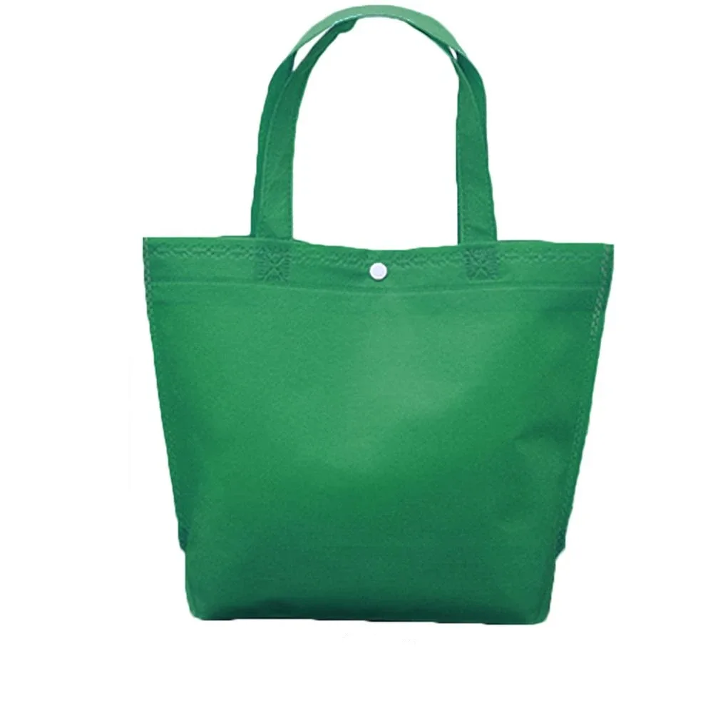 sac de courses pliable et réutilisable en toile non tissée, multi-couleurs, tendance, grande capacité, sac fourre-tout de rangement écologique