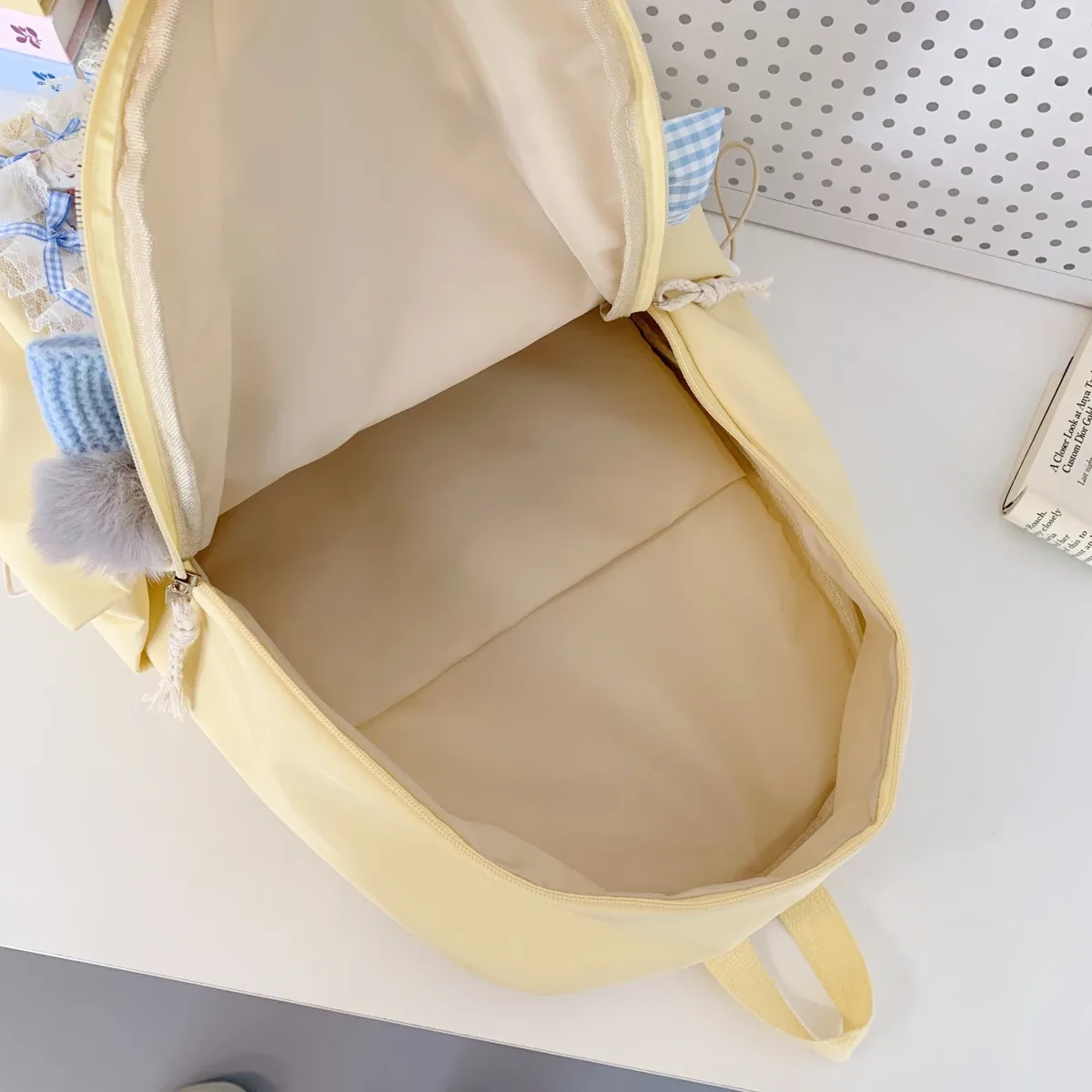 sacs à dos de dessin animé mignon, sacs d'école kawai de style japonais pour adolescentes, sacs de loisirs ou de voyage de grande capacité, grands sacs de livres