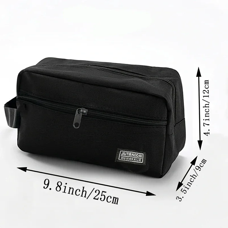 sac de rangement portable de grande capacité pour le maquillage et les articles de toilette des hommes et des femmes ; trousse de toilette de voyage multifonctionnelle