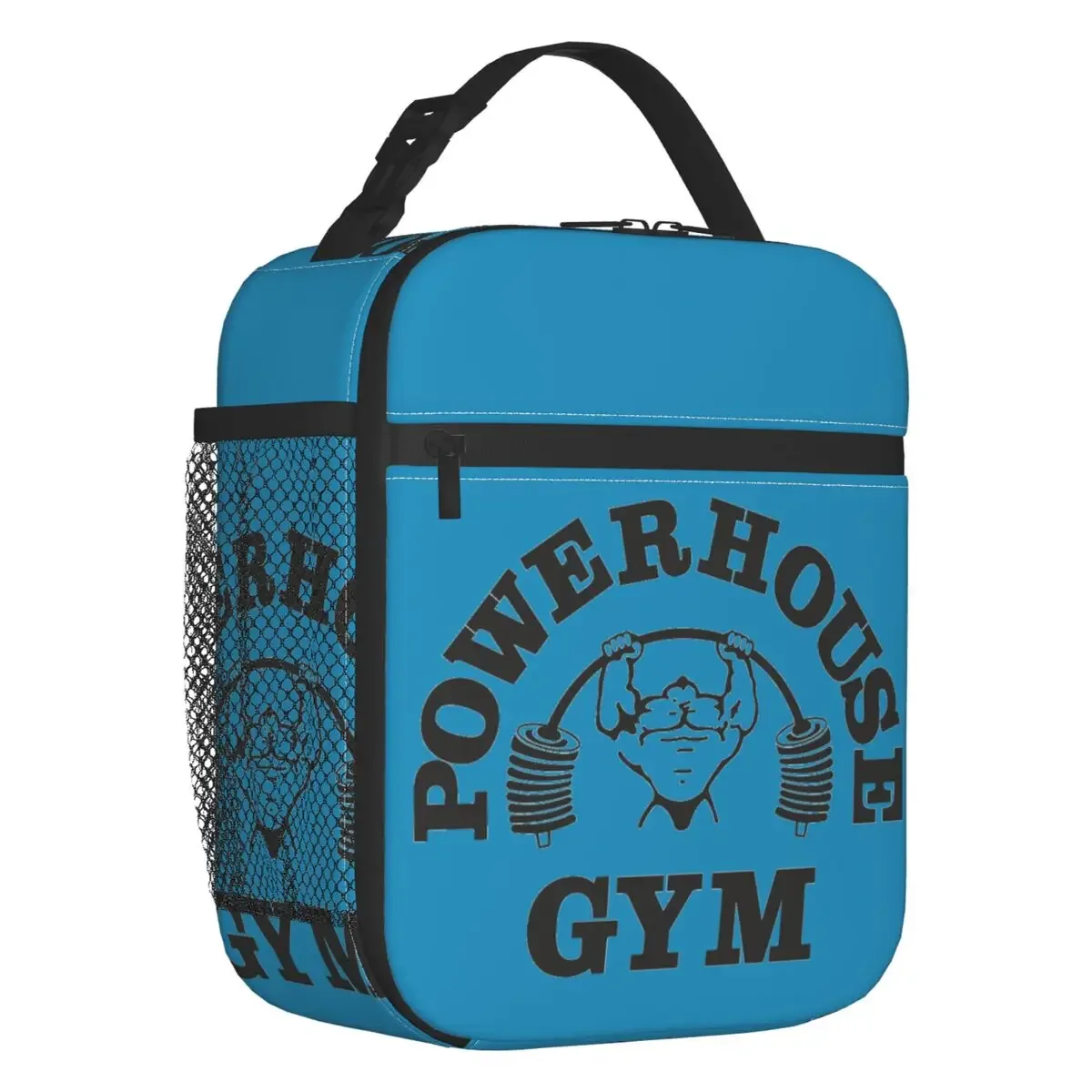 sac isotherme personnalisé powerhouse gym pour femme, sac fourre-tout portable, glacière thermique, boîte à lunch pour voyage, musculation et fitness