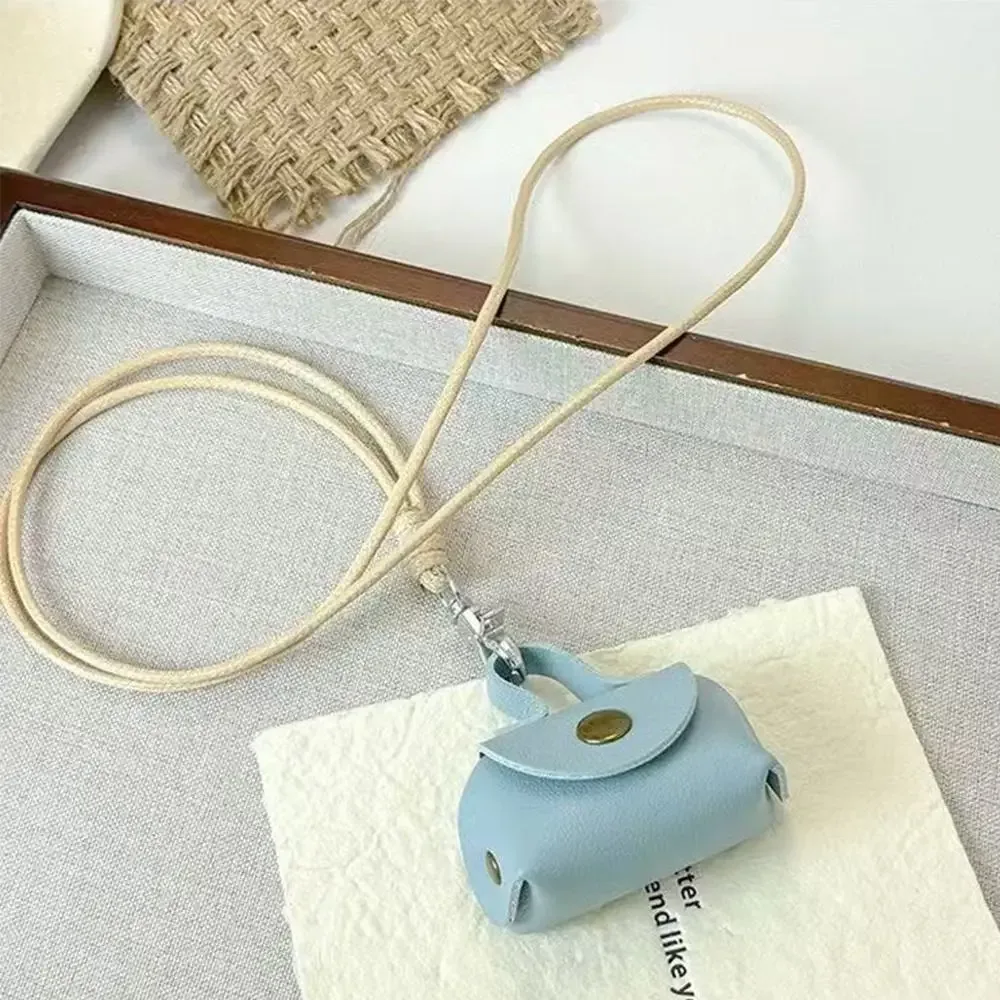 porte-monnaie en cuir pu, multifonction, mini sac de rangement, décoratif, créatif, pendentif, accessoire