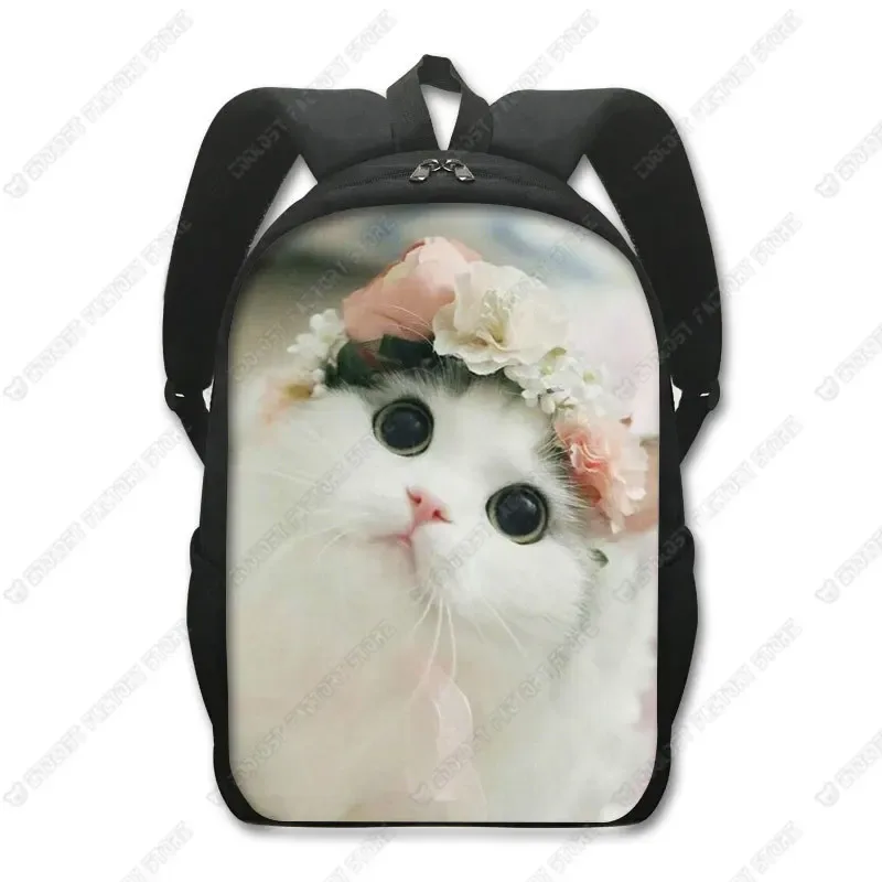 sac à dos chat mignon chat persan/siamese, sacs d'école pour enfants pour adolescents, chat britannique écossais, sacs à dos pour ordinateur portable, sac de livre chaton