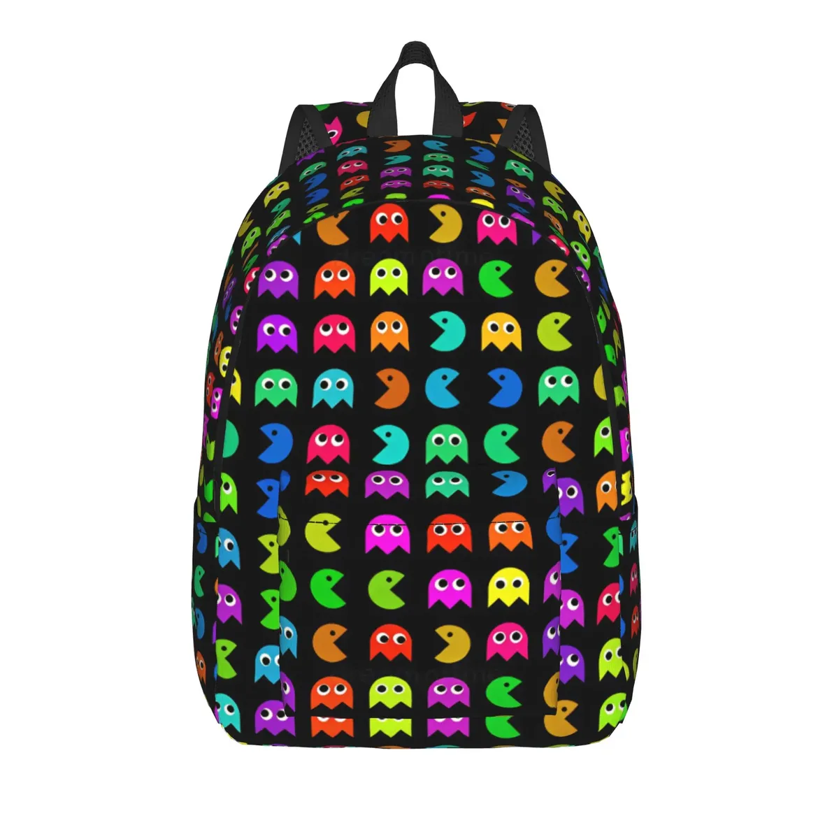 sac à dos pac-man, sacs à dos modernes pour hommes, sacs de voyage à motifs, sacs d'école secondaire, sac à dos de haute qualité