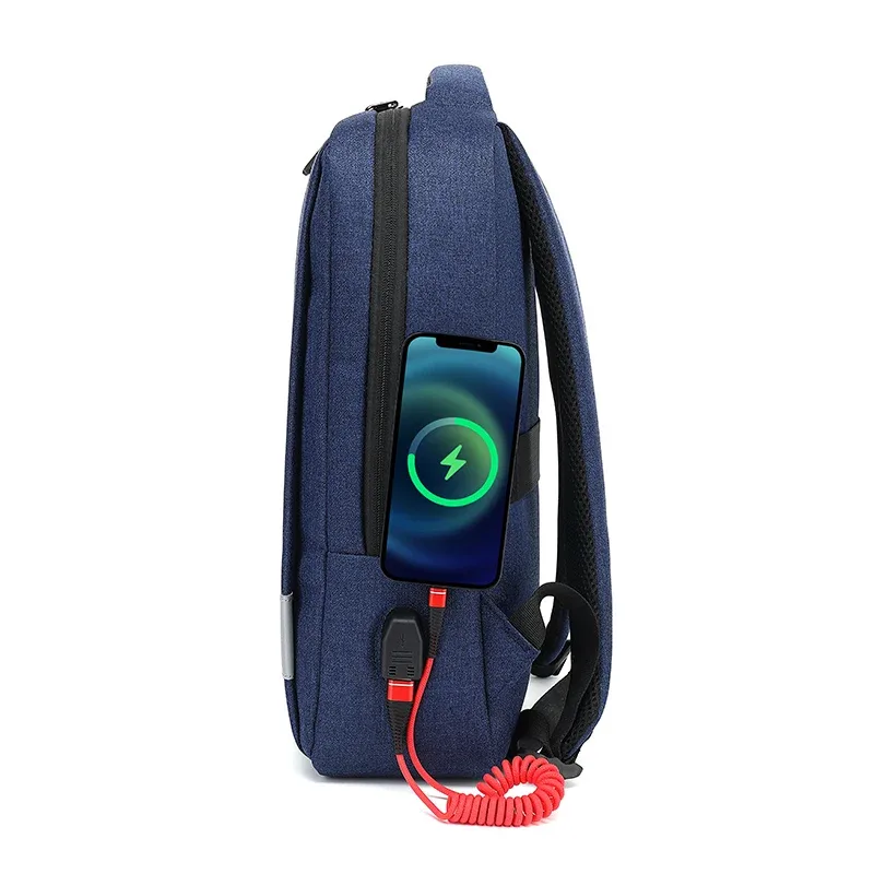 femmes hommes oxford simple sac à dos 16 pouces pochette d'ordinateur collège école étudiant livres sacs étanche usb charge voyage sacs à dos