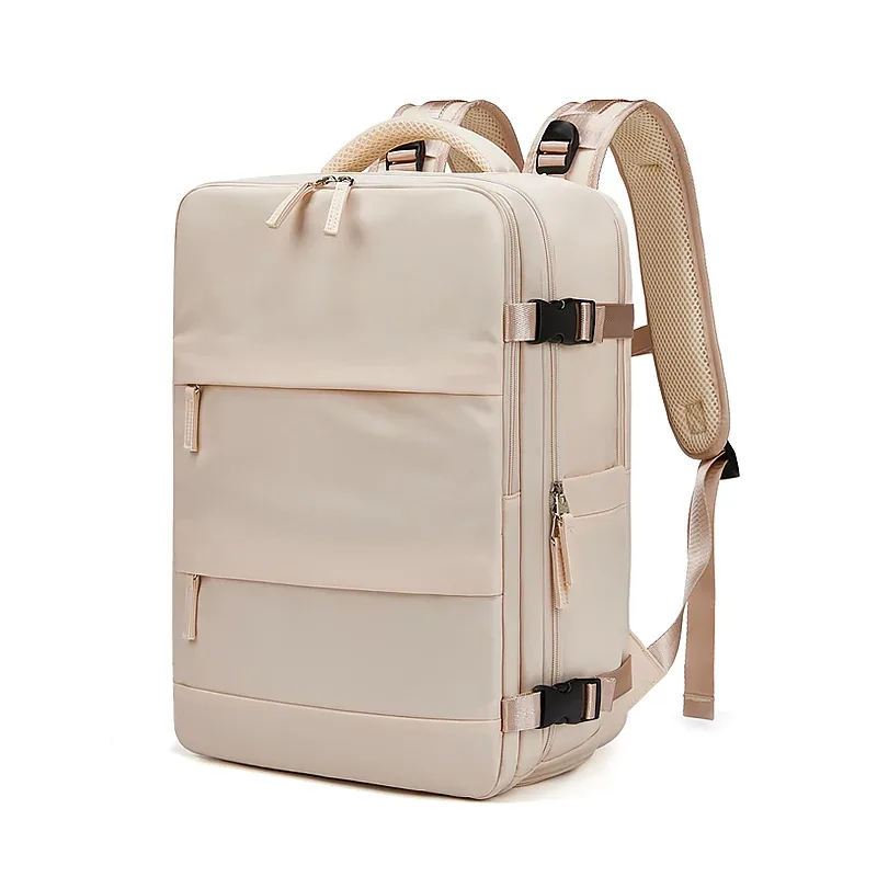 sac à dos pour ordinateur portable 15.6 pouces pour femmes et adolescentes, sac à dos d'école avec chargeur usb, sac à chaussures indépendant, sac à dos de voyage, sac à dos d'extérieur