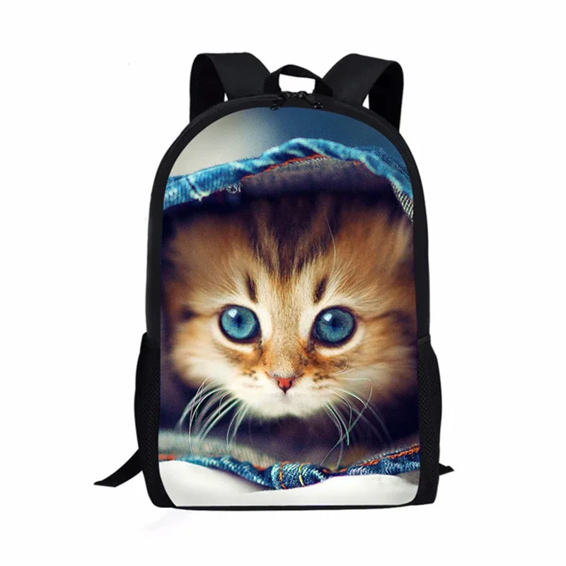 sacs à dos classiques populaires pour ordinateur portable, sacs d'école pour élèves, sacs à dos oxford imperméables imprimés en 3d pour garçons/filles
