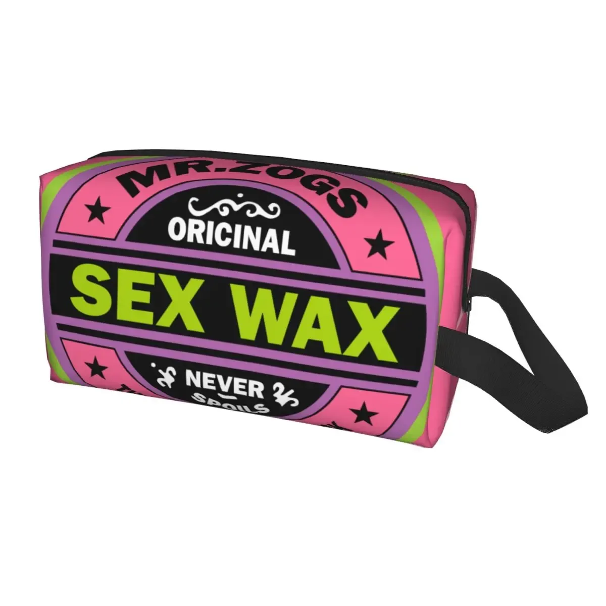 trousse de maquillage personnalisée mr zogs surfing sex warm pour femmes, trousses de toilette de rangement, trousse de maquillage de voyage, trousse de maquillage de mode, évaluation