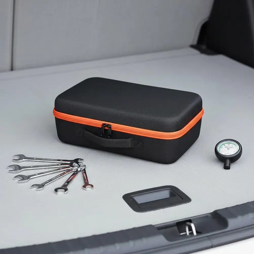 étui rigide multi-usage en eva, sac de rangement portable imperméable en oxford pour batterie de secours, outils à main, petits appareils électroniques