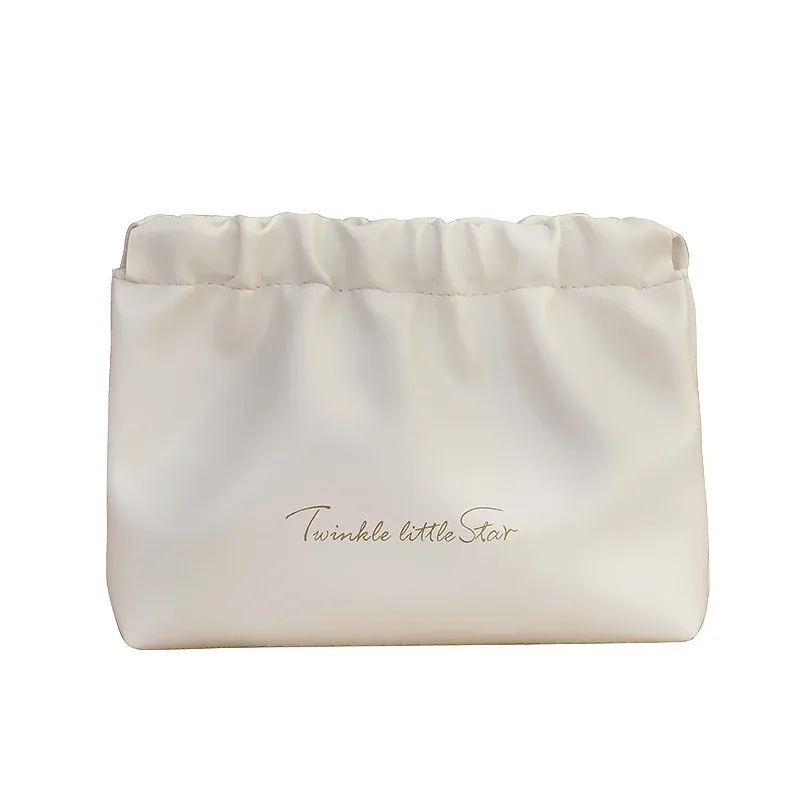 pochette de rangement portable en pu pour maquillage, mini rouge à lèvres, clés, bijoux, organiseur numérique, petite trousse de toilette pour femmes
