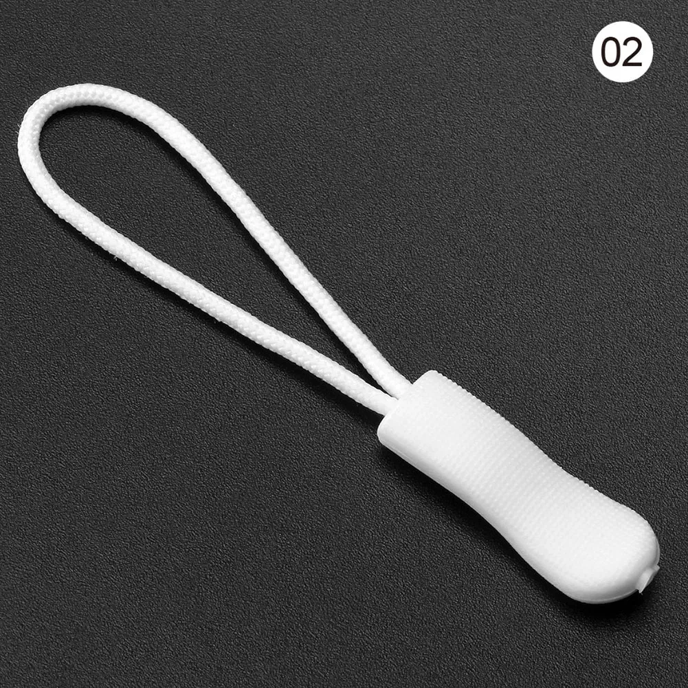 tirette de fermeture éclair, cordon de fermeture éclair, fermeture éclair, fermeture éclair, tête de remplacement, fixation de boucle, valise, vêtements, 1 pièce/lot