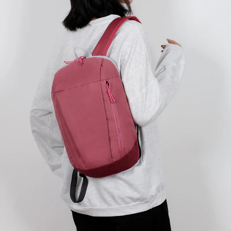 1pc dames sport voyage mini sac à dos loisirs simple ultra léger voyage tout-match voyage sac à dos hommes sport petit sac