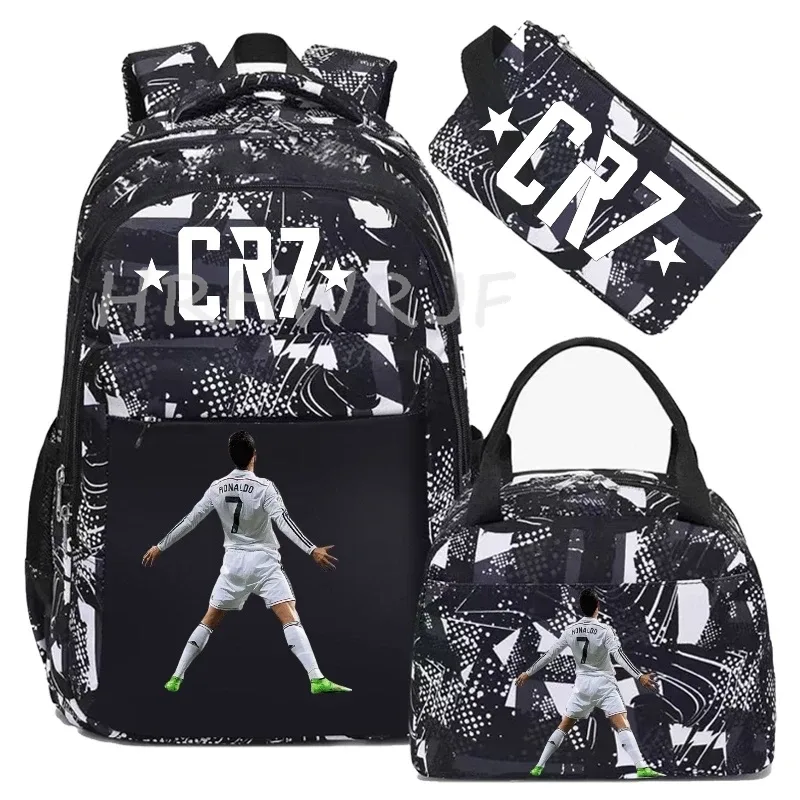sacs à dos de sport cr7, sacs d'école camouflage pour ordinateur portable, pour hommes et femmes, sac à dos de grande capacité pour les voyages, le bureau, les trajets scolaires