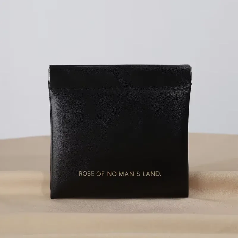mini sac à fermeture automatique en pu, sac de rangement portable pour écouteurs, câbles de charge, portefeuille zéro, pièces de monnaie et rouges à lèvres