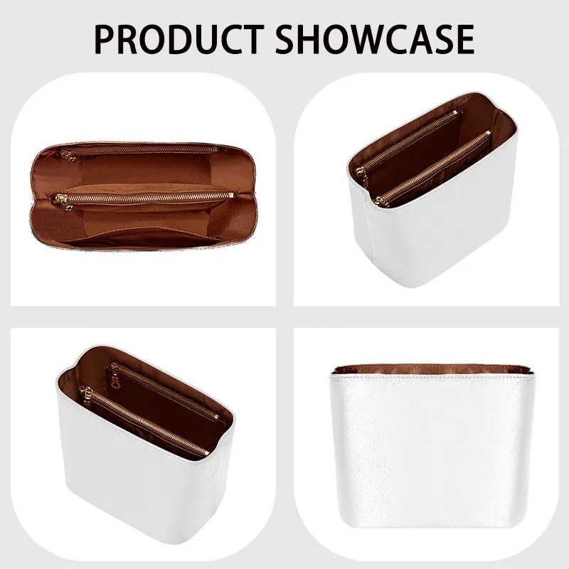 insert organisateur de sac pour sac à main bucket s m 191442cas, doublure de rangement intérieure super légère, accessoires en papier dopont résistant à l'usure