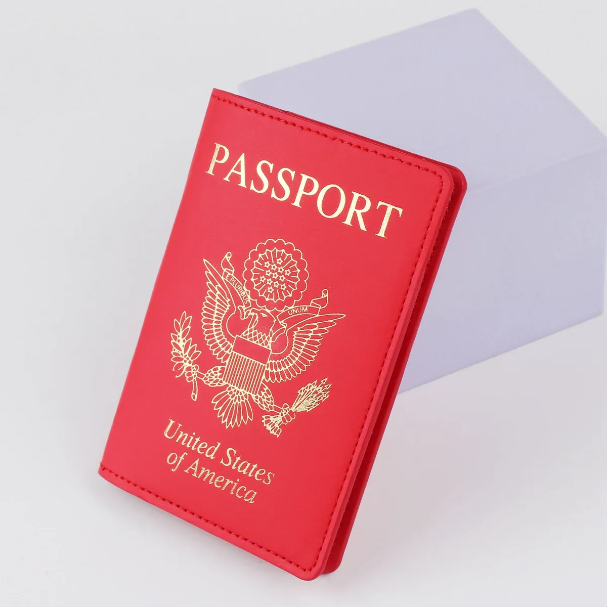 porte-passeport pour femmes et hommes, portefeuille de voyage en cuir pu de qualité supérieure, housse de passeport