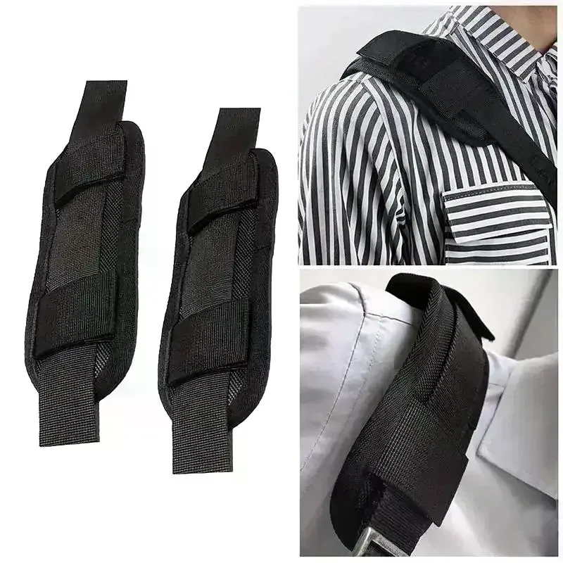 lot de 2 coussinets de bandoulière souples avec design antidérapant et maille respirante, parfaits pour les sa