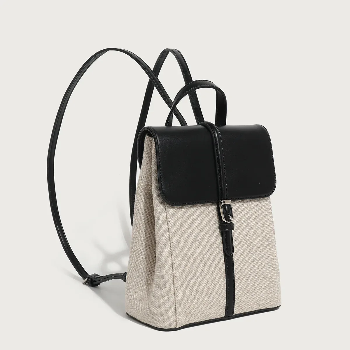 sac à bandoulière décontracté en lin cirhide de grande capacité, sacoche d'été, style vacances français, ample, sens de sr