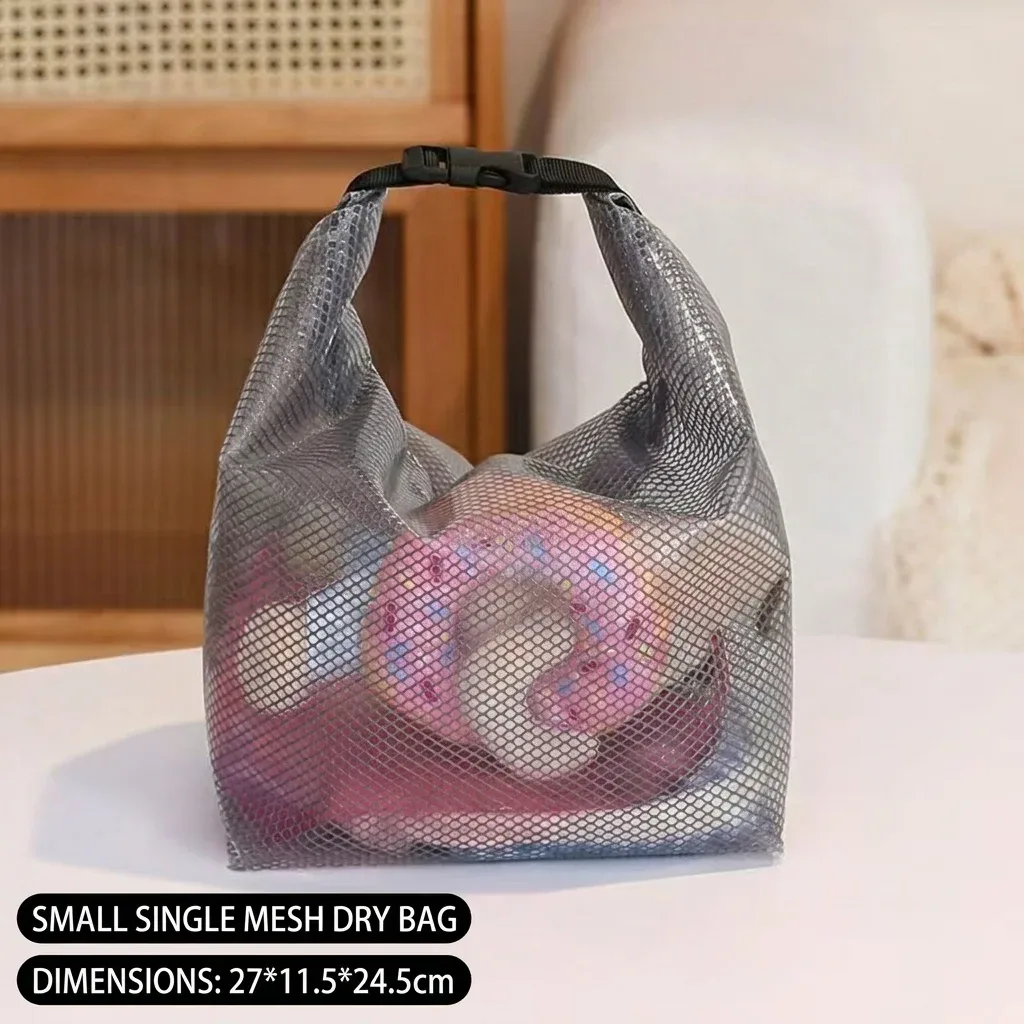 sac de rangement portable et étanche pour vêtements de sport, idéal pour la natation et la salle de bain, sac élastique de grande capacité pour le rangement.