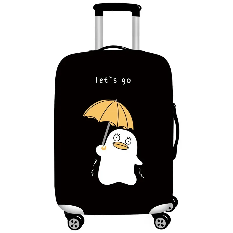 housse de protection élastique pour bagages, housse de protection pour bagages adaptée à la valise de 18 à 32 pouces, accessoires de voyage