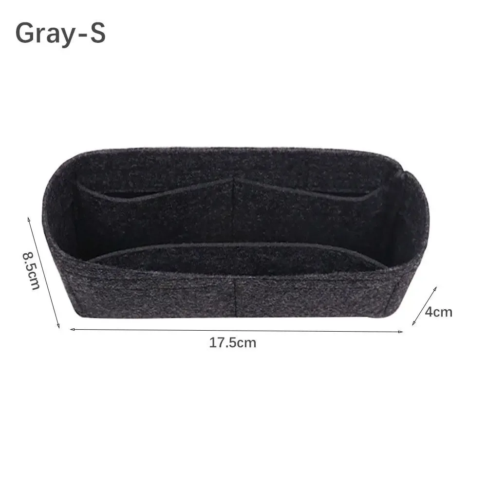 sac d'insertion en feutre durable, sac de rangement, support, sac interne, sac d'organisation portable, organisateur